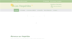 Desktop Screenshot of leshesperides.org